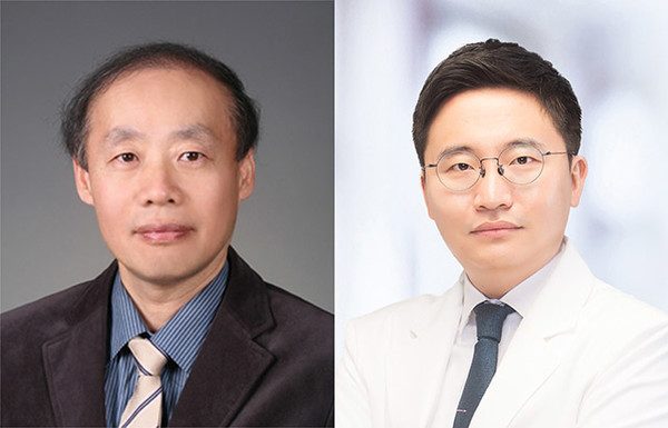 왼쪽부터 서울대병원 환경의학클리닉 홍윤철 교수, 이동욱 교수