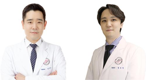 왼쪽부터 한림대강남성심병원 정형외과 김중일 교수, 정호정 임상강사