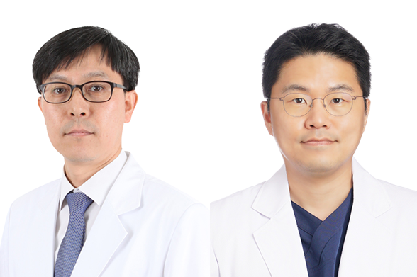 왼쪽부터 김병조 교수, 박진우 교수