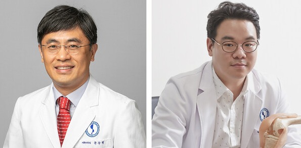아주대병원 윤승현, 박도영 교수(왼쪽부터)