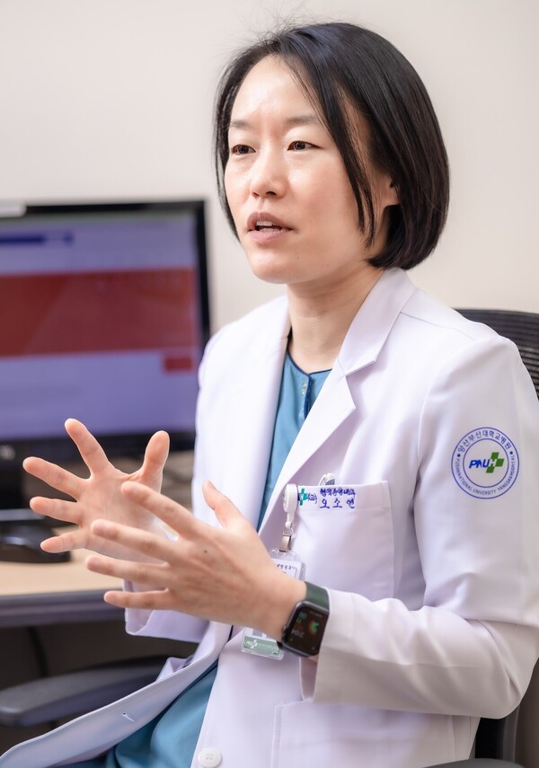 양산부산대병원 혈액종양내과 오소연 교수. ⓒ청년의사