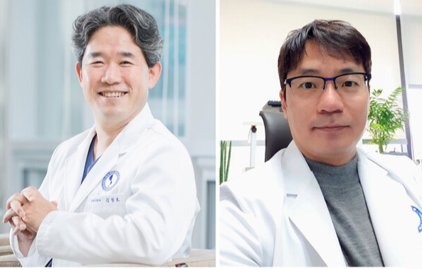 사진 왼쪽부터 아주대병원 김철호, 우현구 교수