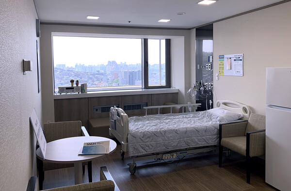 ​​서울대병원 완화의료·임상윤리센터가 운영하는 임종실 모습. 사진=서울대병원 제공