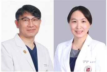 왼쪽부터 고려대학교 안암병원 내분비내과 김신곤·김경진 교수
