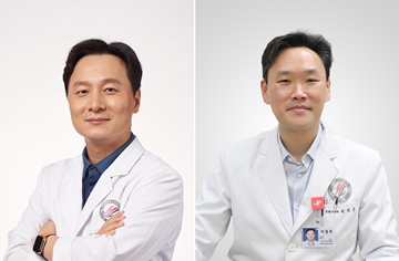 왼쪽부터 한림대학교동탄성심병원 소화기내과 박세우 교수, 이경주 교수