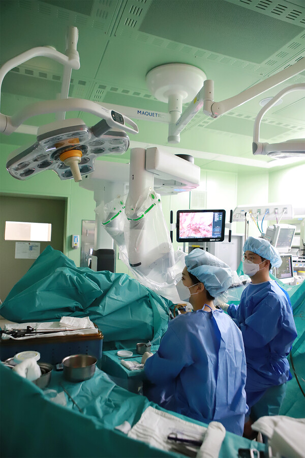 로봇수술 장면. 사진 제공=순천향대부천병원