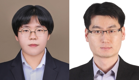 왼쪽부터 박나영 박사과정생, 김재범 교수