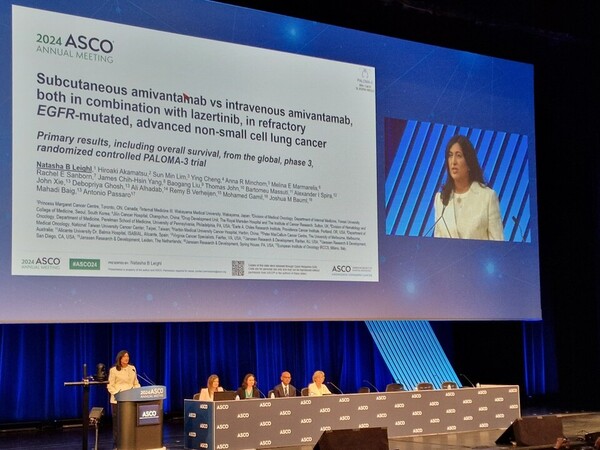 미국 시카고에서 진행 중인 미국임상종양학회 연례학술대회(ASCO 2024)에선 '리브리반트'와 '렉라자' 병용요법과 관련된 다수의 연구 결과가 발표돼 주목을 받았다. ⓒ청년의사