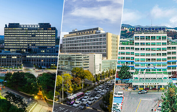 아주대병원과 전남대병원, 조선대병원도 오는 18일 휴진에 동참한다. ⓒ청년의사