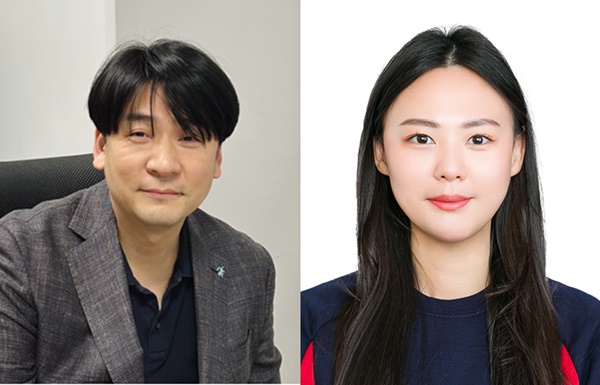 왼쪽부터 가톨릭중앙의료원 기초의학사업추진단 서상욱 교수, 이아라 박사.