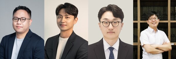 왼쪽부터 성균관대 김인기·박별리·박종찬 교수, 포스텍 노준석 교수