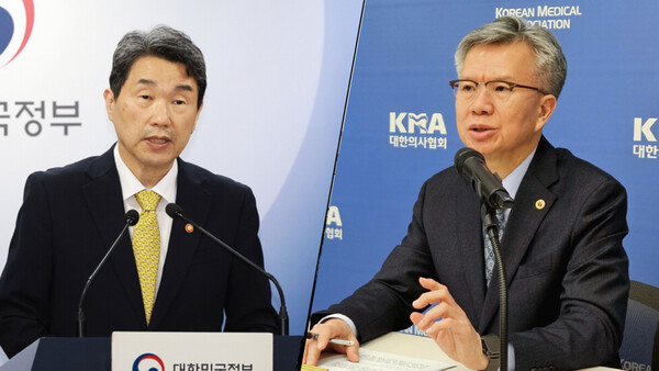 정부가 2026학년도 의대 정원 결정에 의대생 복귀를 조건으로 달자 대한의사협회가 아예 한 명도 뽑아선 안 된다는 방침을 검토하고 있다.