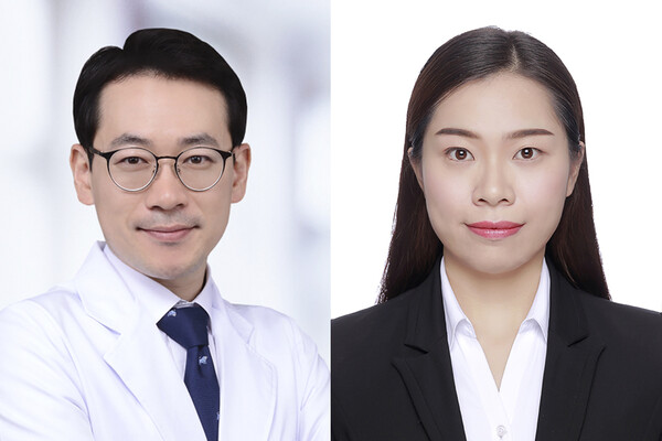 이주호 교수, 리슈에 박사. 사진 제공=서울대병원