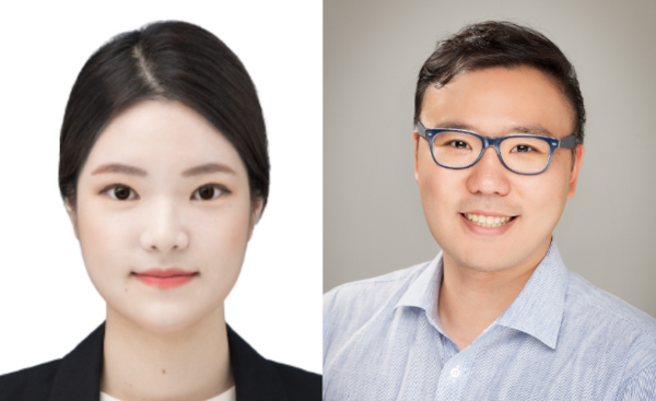 (좌측부터)고려대학교 의과대학 이지윤 석박통합과정생(제1저자), 의료정보학교실 사경하 교수(교신저자)