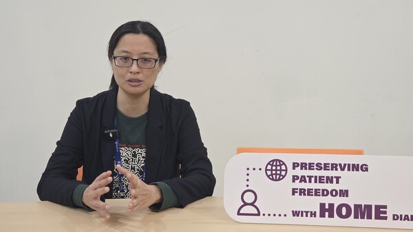 대만 환우연맹과 복막투석신장환우회를 이끌고 있는 우헝라이 이사장